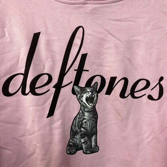 Deftones (Like) Linus Pastel Pink Hoodie size XL - Picture 2 of 4
